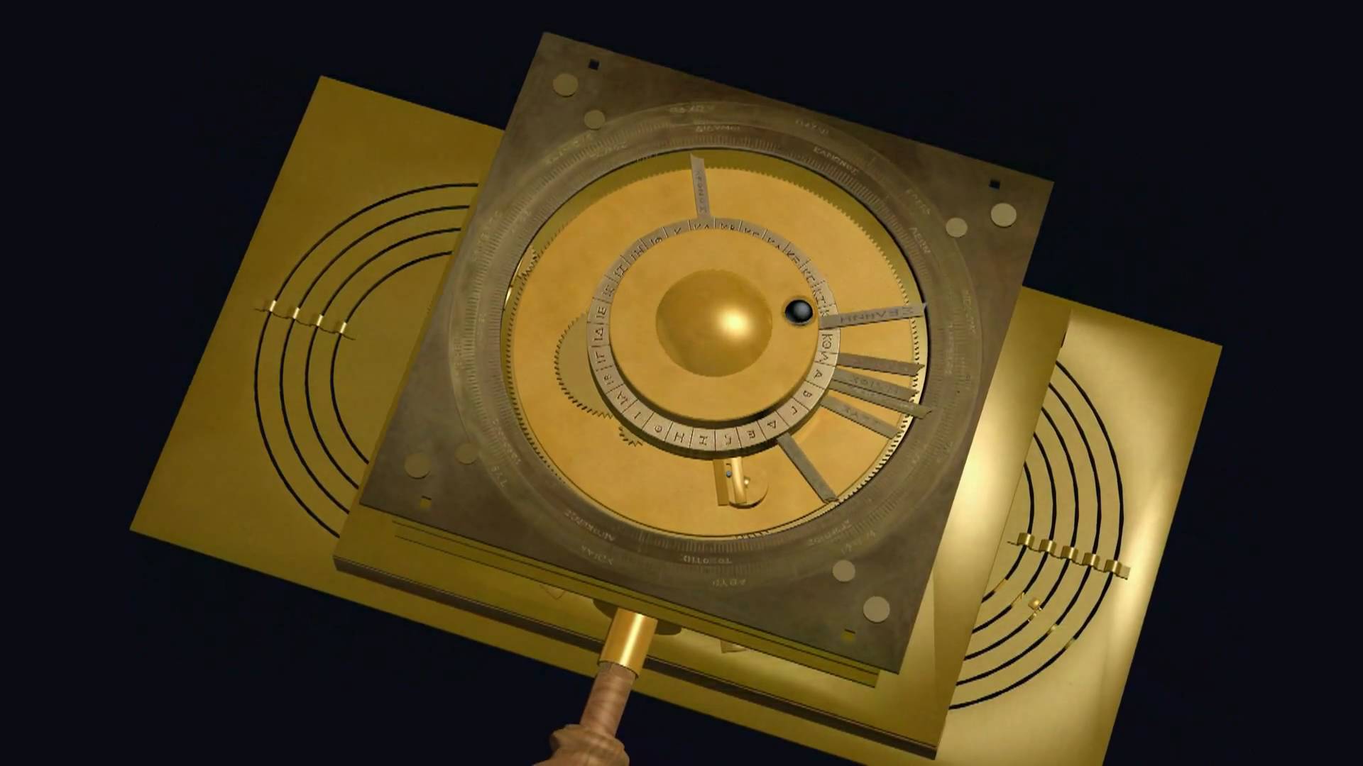 Front Face of the Antikythera Mechanism