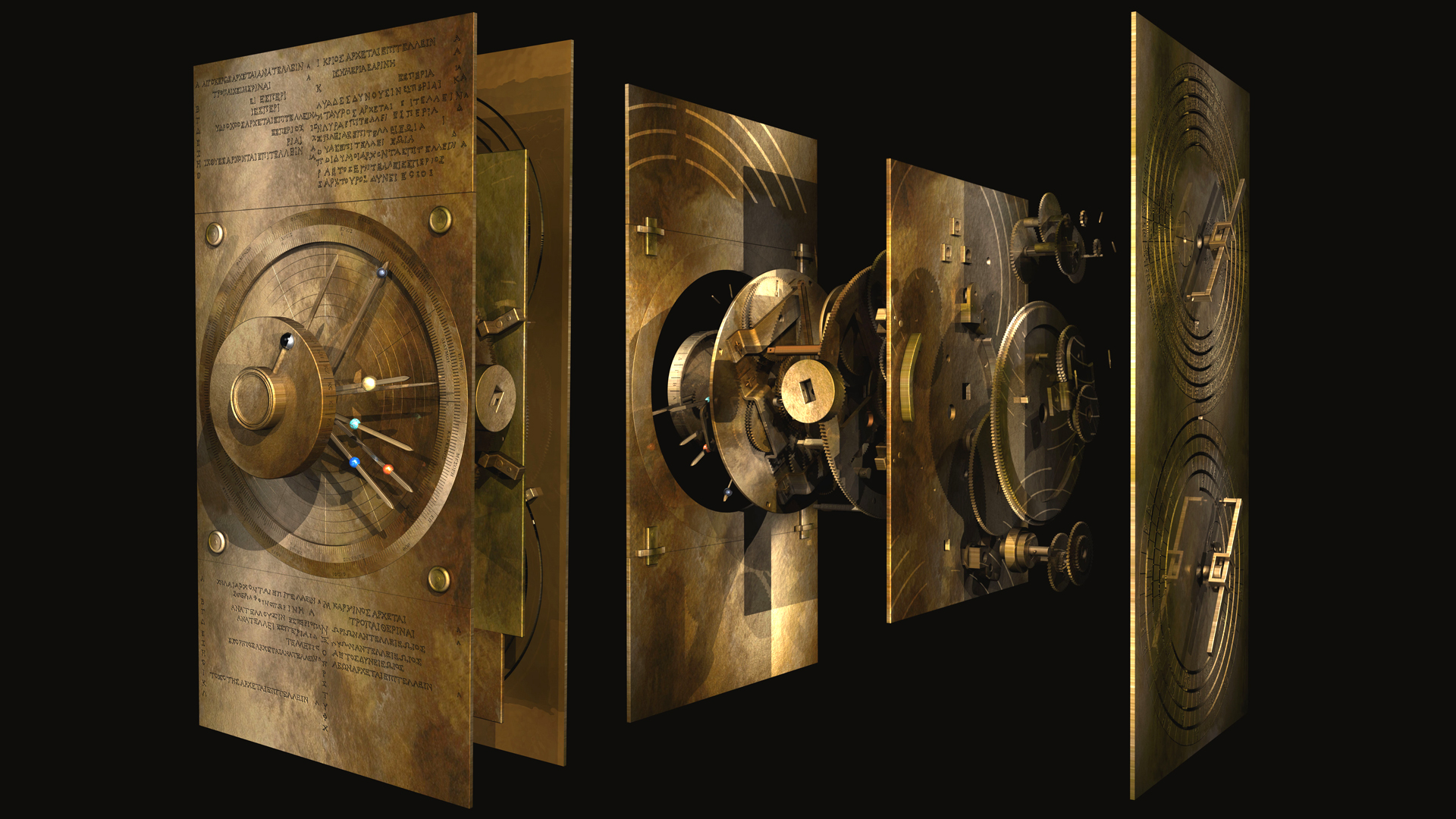 Whole Antikythera Mechanism